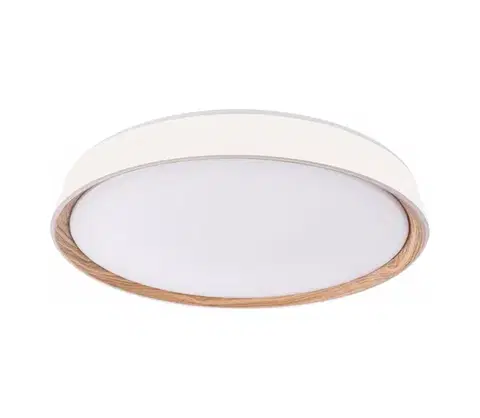 Svietidlá  LED stmievateľné stropné svietidlo ILVI LED/45W/230V 2700-6500K pr. 50 cm biela/béžová+DO ZM5115