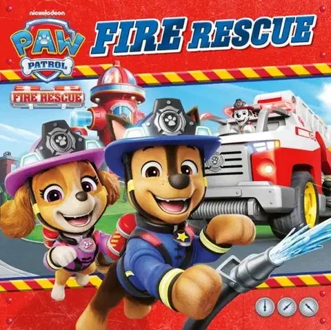 Leporelá, krabičky, puzzle knihy PAW Patrol Fire Rescue Picture Book - Patrol