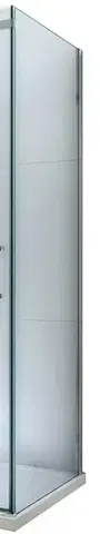 Sprchovacie kúty MEXEN - OMEGA stena 80x190 cm 8 mm chróm, transparent 820-080-000-01-00