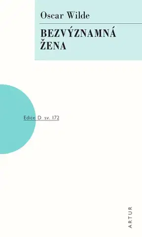 Dráma, divadelné hry, scenáre Bezvýznamná žena - Oscar Wilde