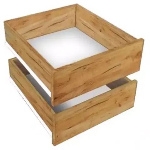 Vybavenie skríň Súprava zásuviek (2KS) 100 Dub Craft zlatý