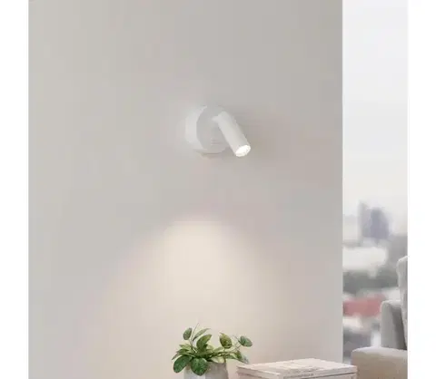 Svietidlá Ideal Lux - LED Nástenné bodové svietidlo BEAN LED/3W/230V CRI 90 biela 260600