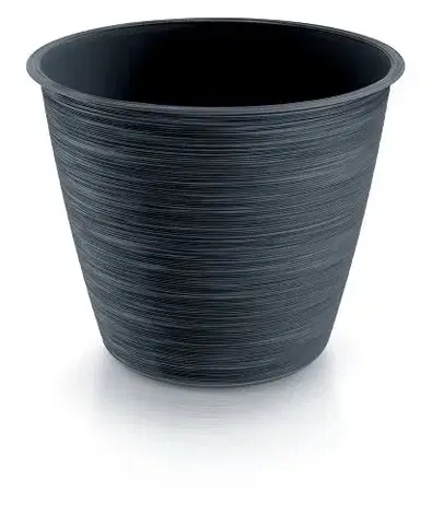 Kvetináče PROSPERPLAST - Obal na kvetináč FURU 23,5cm čierny