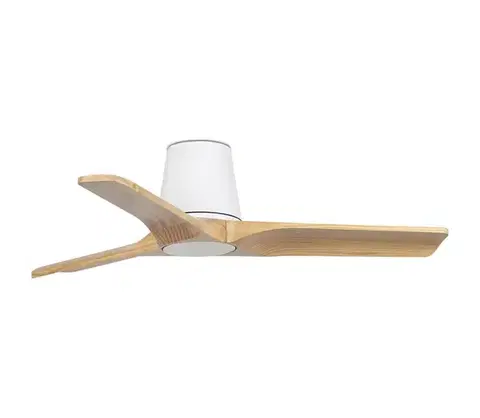 Ventilátory FARO Barcelona FARO 33836 - Stropný látor HEYWOOD TUB S borovica/biela pr. 90 cm + DO 33836