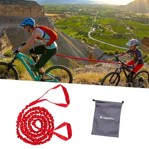 Doplnky na bicykel Ťažné lano na bicykel inSPORTline Bengee