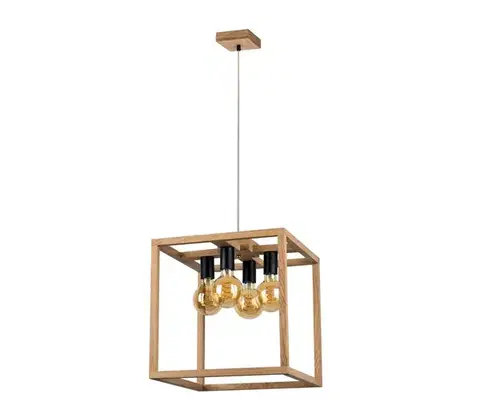 Svietidlá  61540474 - Luster na lanku KAGO 4xE27/60W/230V 61540474