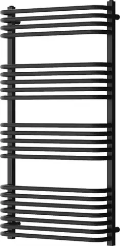 Radiátory do kúpeľne MEXEN - Apollo vykurovací rebrík/radiátor 1210 x 650 mm, 713 W, čierna W117-1210-650-00-70