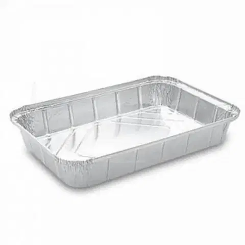Grilovacie náradie Kinekus Tácka grilovacia hranatá ALU, 31,5x21x5cm, 2l, 50ks
