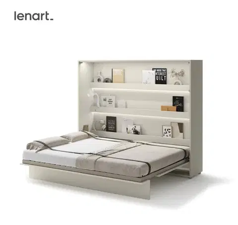 Postele Dig-net nábytok Sklápacia posteľ Lenart BED CONCEPT BC-14 kašmír | 160 x 200 cm