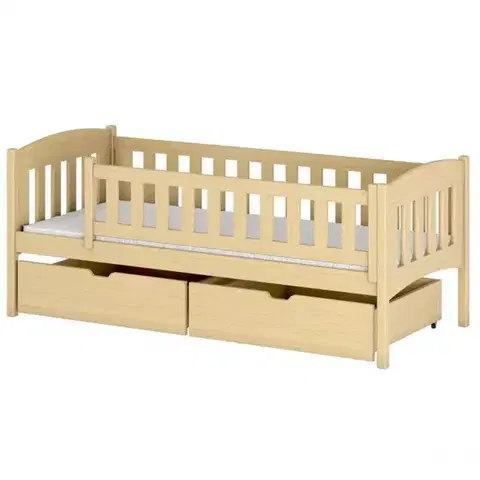 Detské postele Posteľ Gucio 80x160 pine