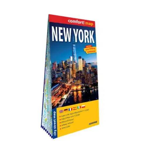 Amerika New York Comfort térkép (Expressmap) 2025