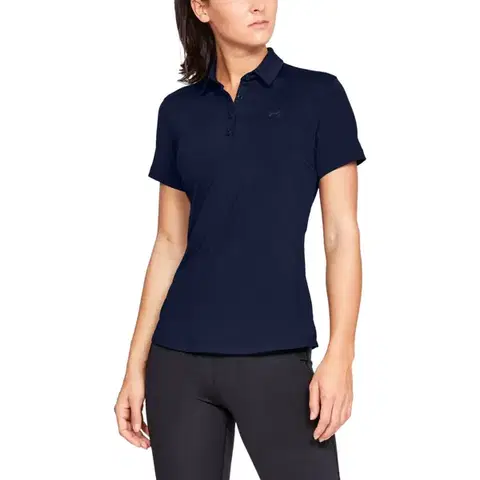 Dámske tričká Under Armour Zinger Short Sleeve Polo Academy - S