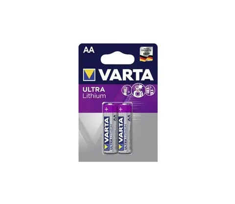 Predlžovacie káble Varta 6106 - 2 ks Lithiová batéria PROFESSIONAL AA 1,5V 6106301402