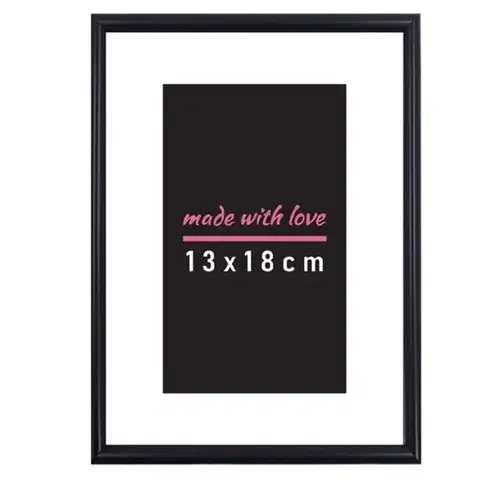 Vybavenie a dekorácie bytu Fotorámik 13x18 čierny