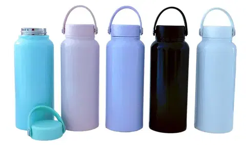 Termosky a termohrnčeky MAKRO - Termoska 1000ml rôzne farby