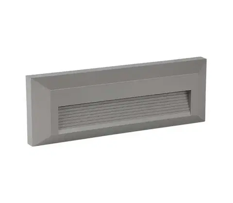 LED osvetlenie  LED Vonkajšie schodiskové svietidlo LED/3W/230V IP65 3000K šedá 211331