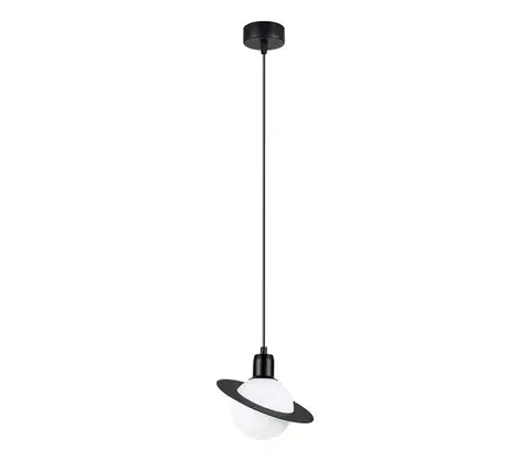 Svietidlá  SL.1358 - Luster na lanku HYPERION 1xG9/8W/230V čierna SL.1358
