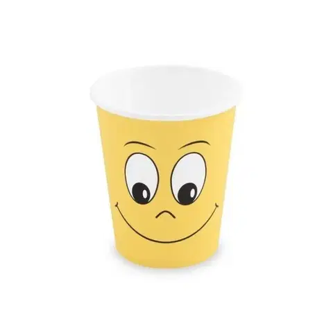 Poháre Kinekus Pohár papierový SMILE 280ml, 10ks, jednorazový