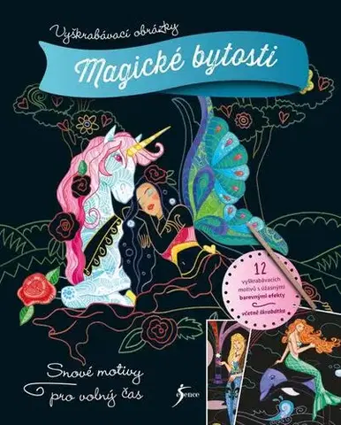 Hobby - ostatné Vyškrabávací obrázky: Magické bytosti