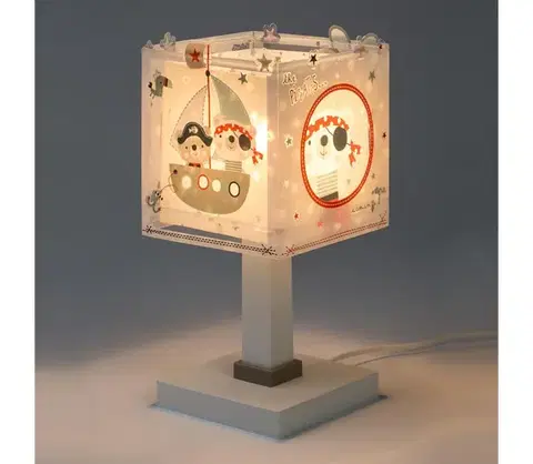Lampy Dalber D-74551 - Detská stolná lampička PIRATES 1xE14/40W/230V 74551