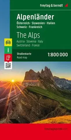 Do auta Alpy 1:800 000