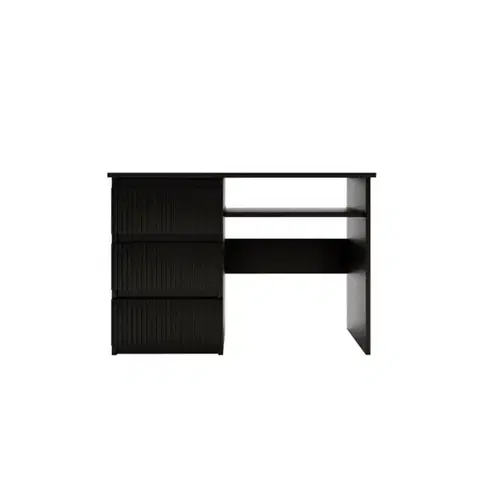 Nábytok ArtMadex Písací stolík FLEXI | čierna