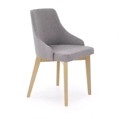 Čalúnené stoličky Stolička Toledo drevo/velvet dub/inari 91 51x55x82