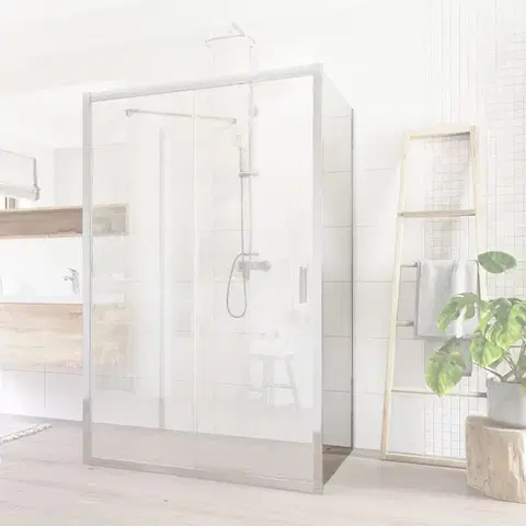 Sprchovacie kúty Mereo Lima pevný diel k pivotovým, dvojdielnym a štvordielnym zasúvacím dverám, 100x190 cm, sklo číre CK10303K