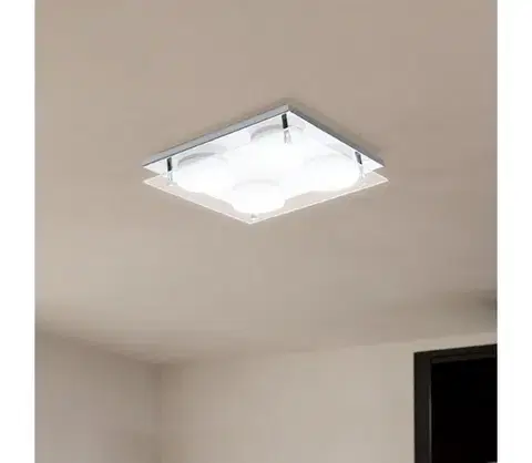 Svietidlá Eglo 75329 - LED stropné svietidlo ABIOLA 4xLED/6W/230V lesklý chróm 75329