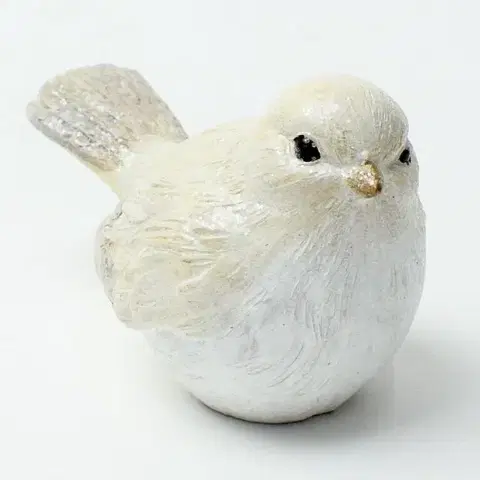 Ďalšie vianočné zvieratká Kinekus Postavička vtáčik 12x6x7cm polyrezín