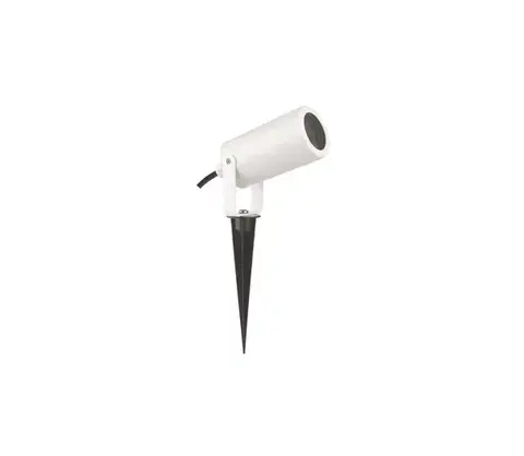 Záhradné lampy Eurolamp Vonkajšia lampa 1xGU10/5W/230V IP65 biela 145-82020