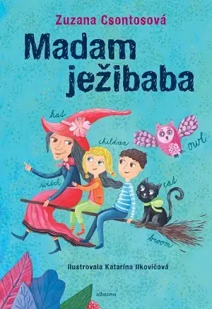 3D, magnetické, priestorové knihy Madam ježibaba - Zuzana Csontosová