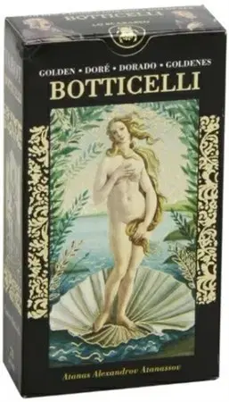 Veštenie, tarot, vykladacie karty Golden Botticelli - Zlatý Tarot Botticelli - Atanas Alexandrov Atanassov