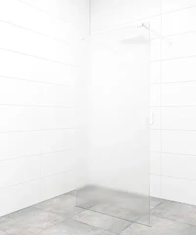 Sprchové dvere Sprchová zástena Walk-in 100 cm SAT vo farbe profilu biela SATBWI100MSZAVB SATBWI100MSZAVB