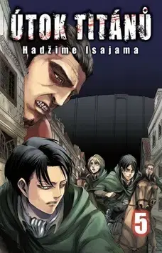 Manga Útok titánů 5 - Hadžime Isajama