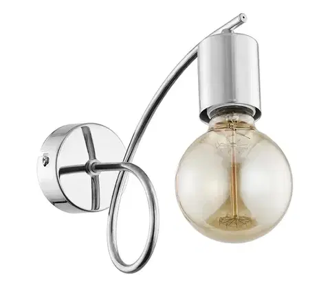 Svietidlá  Nástenné svietidlo TANGO 1xE27/15W/230V chróm 24460