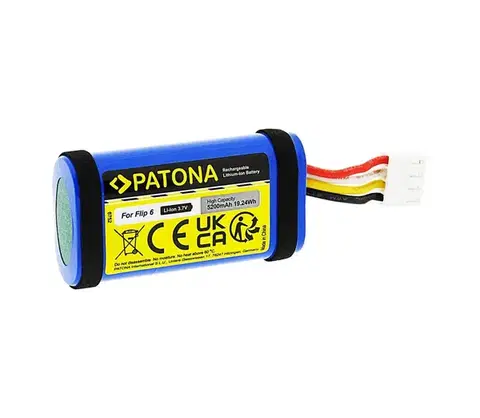 Predlžovacie káble PATONA - Batéria JBL Flip 6 5200mAh 3,7V Li-lon PT6752
