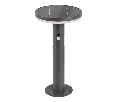 Záhradné lampy Rabalux 77018 - LED Solárne svietidlo so senzorom ALASKA LED/10W/3,7V IP44 77018