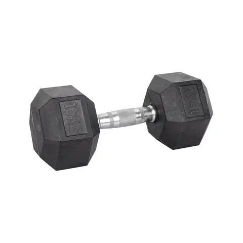 Činky Šesťhranná činka inSPORTline Hexsteel 16 kg
