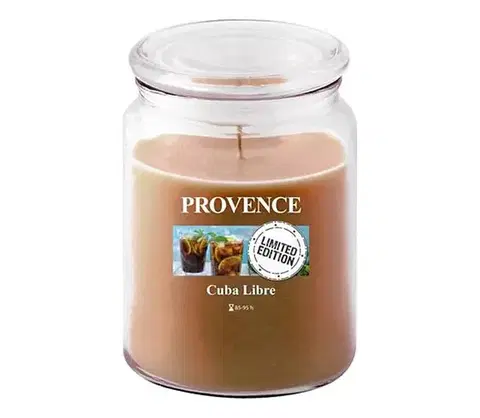 Vianočné dekorácie UTC Vonná sviečka CUBA LIBRE 510 g 85–95 hod. 565093