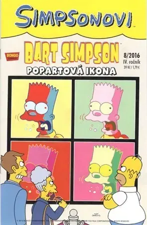 Komiksy Bart Simpson 8/2016 - Popartová ikona