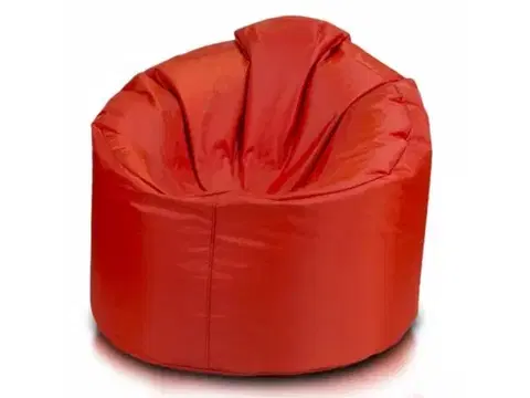 Sedacie vaky a kocky Sedací vak hruška Star polyester TiaHome - Červená
