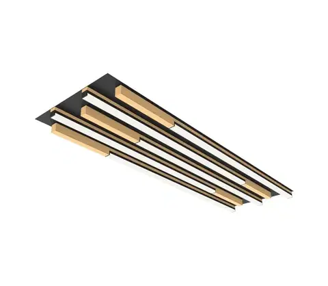 Svietidlá Wofi 9031-506L - LED Stmievateľné stropné svietidlo PALERMO LED/57W/230V drevo 9031-506L