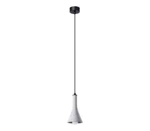 Svietidlá  SL.1223 - Luster na lanku REA 1xE14/12W/230V betón SL.1223