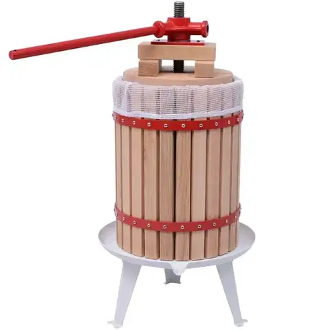 Kuchynské náradie Ručný lis na ovocie s rúškom, 12 l, 12 l