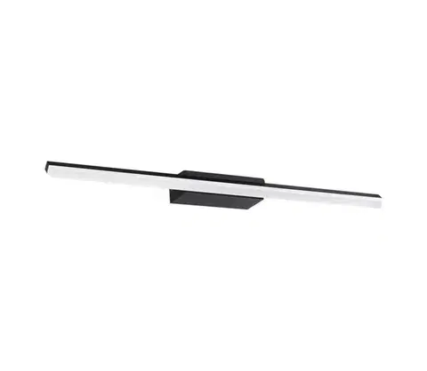 Kúpeľňové zrkadlá Ideal Lux - LED Osvetlenie zrkadla RIFLESSO LED/16W/230V 62 cm CRI 90 IP54 čierna 302232