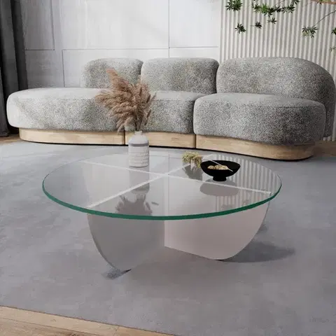 Konferenčné stolíky Konferenčný stolík Lily - White