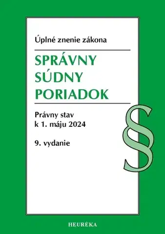 Občianske právo Správny súdny poriadok. Úzz, 9. vydanie, 5/2024