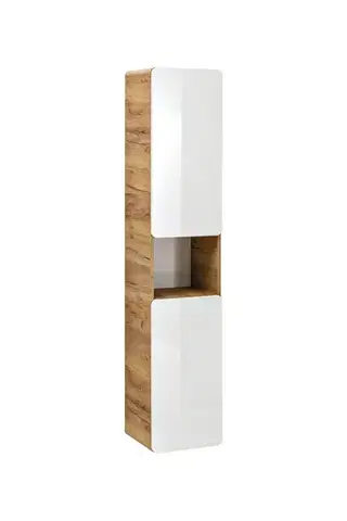 Skrinky do kúpeľne ArtCom Vysoká skrinka do kúpeľne ARUBA White 800