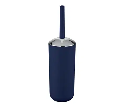 Svietidlá WENKO 22522100 - WC kefa BRASIL 10x37 cm modrá/lesklý chróm 22522100